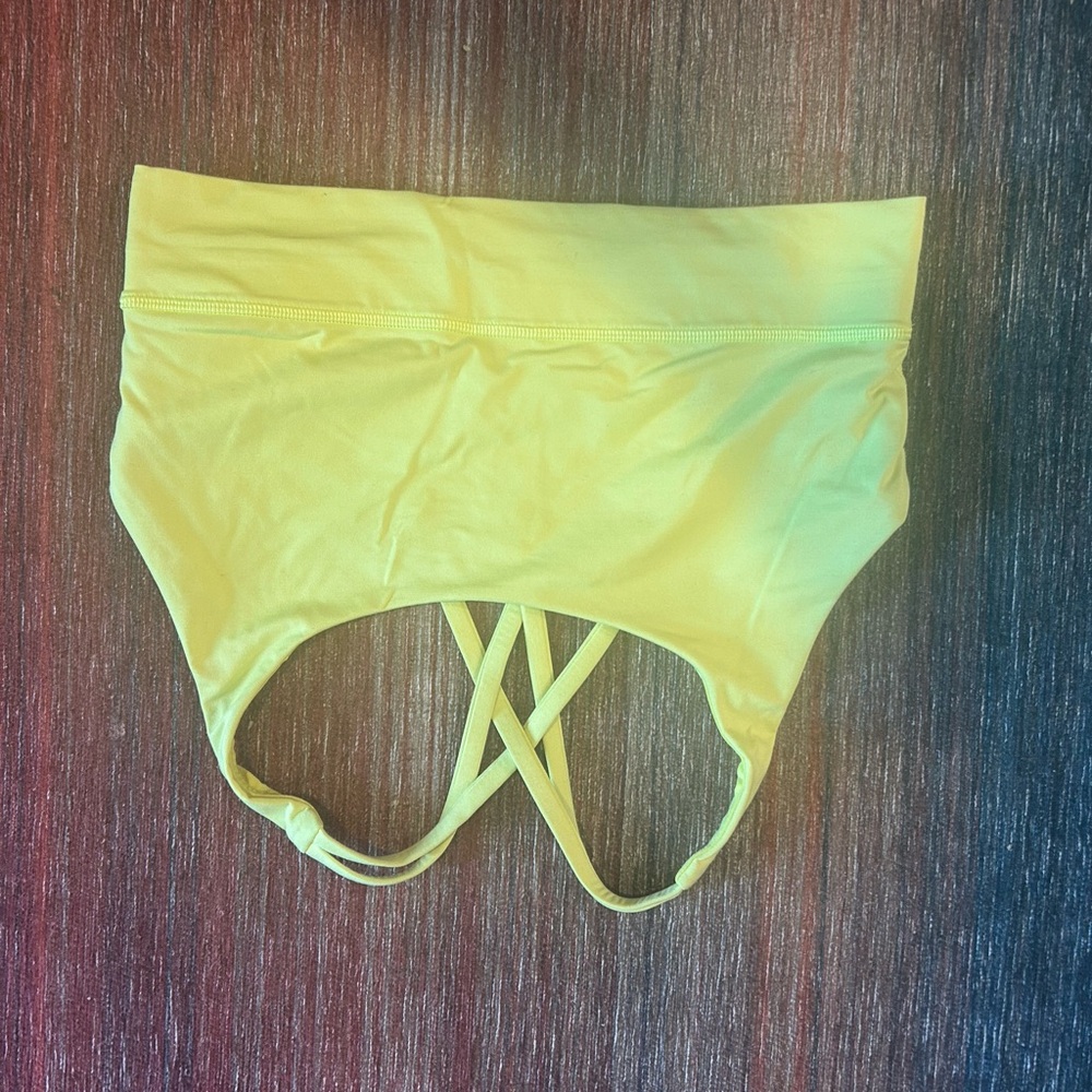 Lululemon electric lemon energy bra